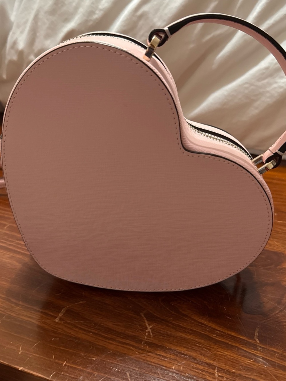 kate spade Pink Heart-Shaped Mini Crossbody - Picture 2 of 3